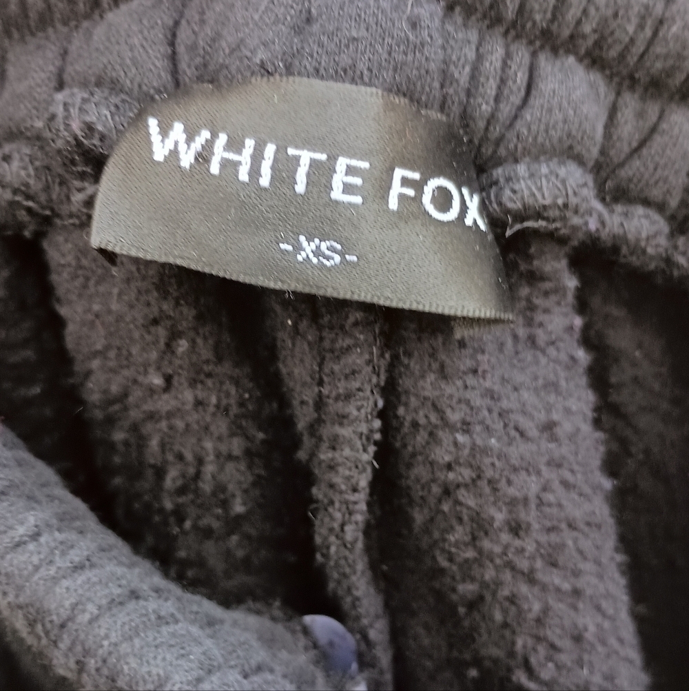 White Fox Black Womens Sweat Pants_XS - Picture 5 of 5